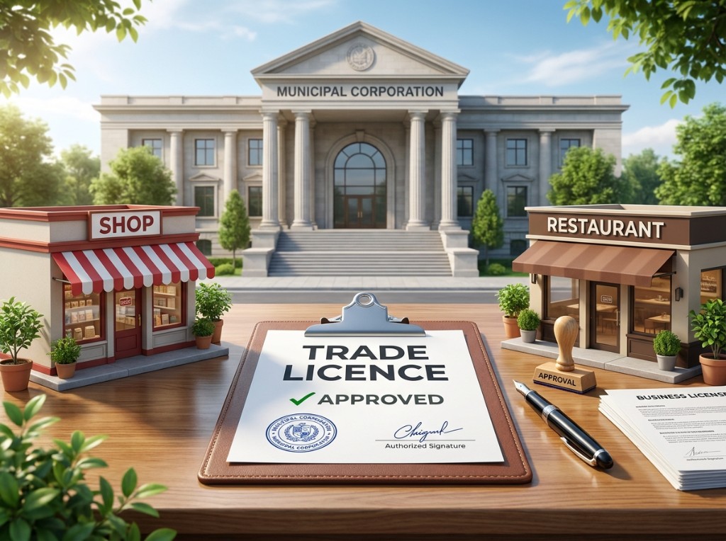 Trade Licence Registration — Municipal Corporation approved licence